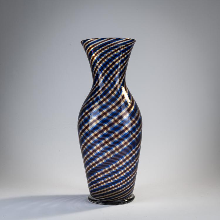 Hauptbild zu Objekt, Vase 'Spira aurata', um 1966, Ercole Barovier, Barovier & Toso, Murano, 170C 621