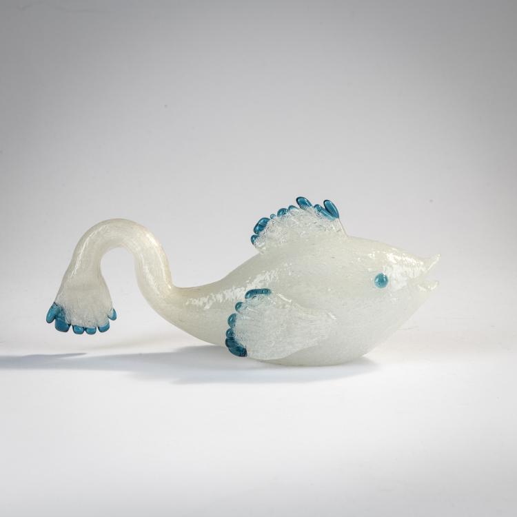 Bild 2 zu Objekt, 'Pulegoso' dolphin, c. 1929, Napoleone Martinuzzi, Venini & C., Murano, 170C 519