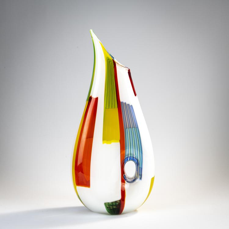 Hauptbild zu Objekt, 'Bandierine' vase, c. 1956, Anzolo Fuga, A.Ve.M., Murano, 170C 679