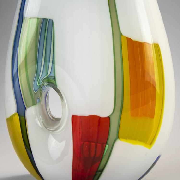 Bild 6 zu Objekt, 'Bandierine' vase, c. 1956, Anzolo Fuga, A.Ve.M., Murano, 170C 679