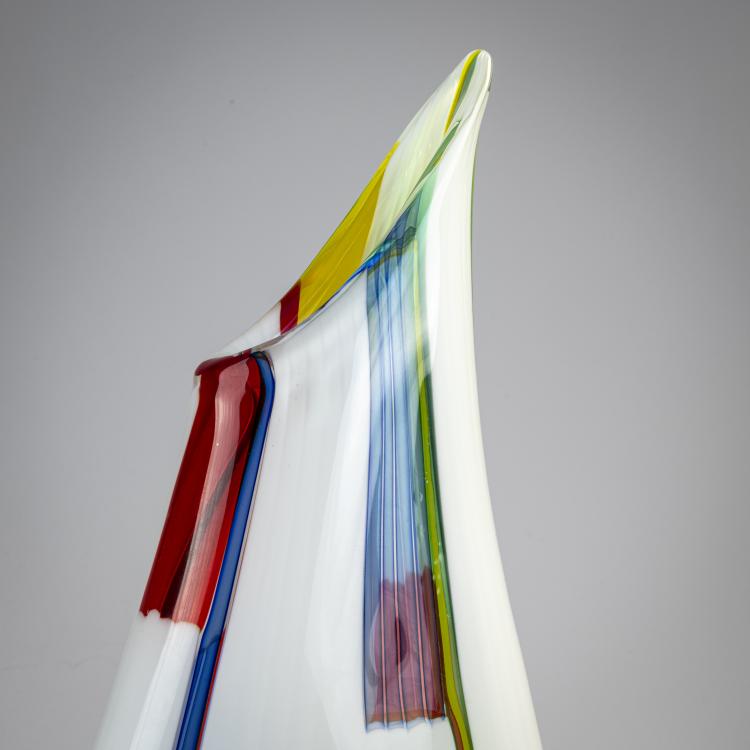 Bild 8 zu Objekt, 'Bandierine' vase, c. 1956, Anzolo Fuga, A.Ve.M., Murano, 170C 679