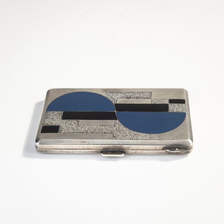 Bild 1 zu Objekt, Zigarettenetui, um 1927, Raymond Templier, Trottain, Jean, Paris, 171B 401