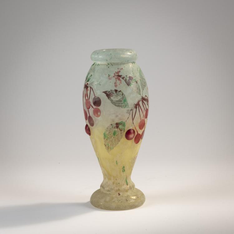 Bild 2 zu Objekt, 'C&eacute;rises' Vase, 1905-10, Henri Berg&eacute;, Daum Fr&egrave;res, Nancy, 171A 39