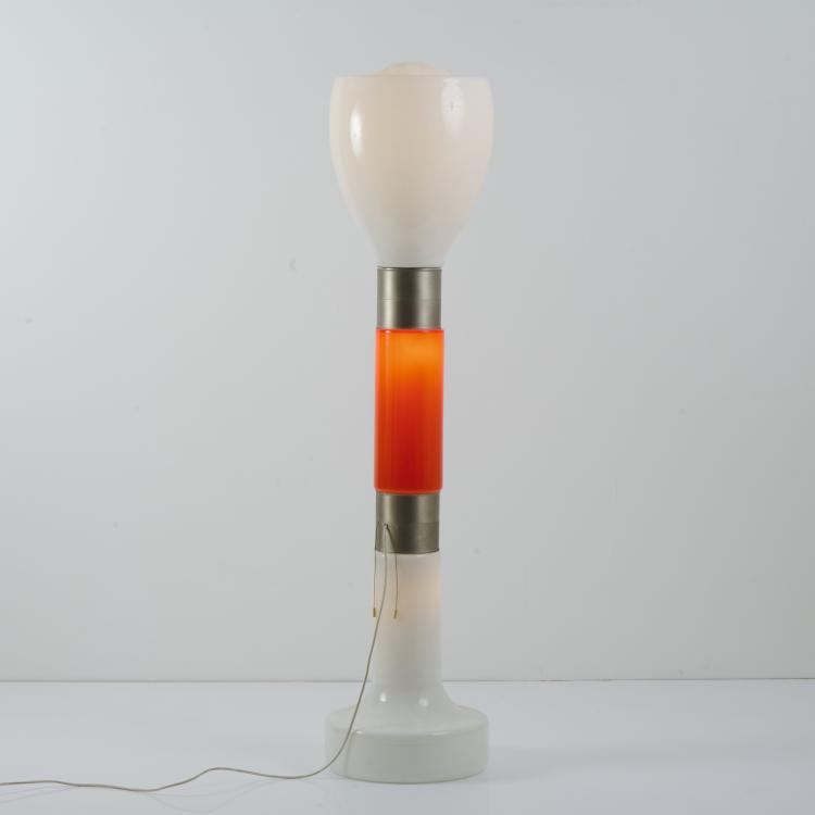 Hauptbild zu Objekt, 'Birillo grande' floor lamp, 1960s, Carlo Nason, Mazzega, A. V., Murano, 170A 70