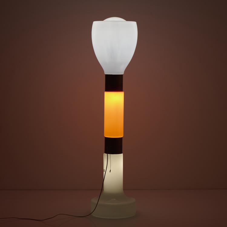 Bild 1 zu Objekt, 'Birillo grande' floor lamp, 1960s, Carlo Nason, Mazzega, A. V., Murano, 170A 70