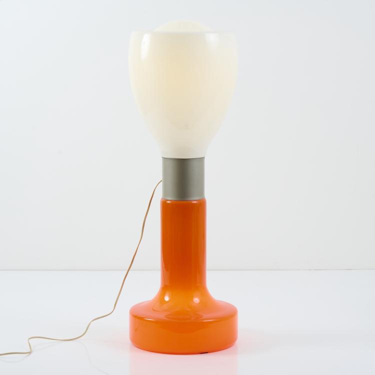 Hauptbild zu Objekt, 'Birillo media' floor lamp, 1960s, Carlo Nason, Mazzega, A. V., Murano, 170A 91