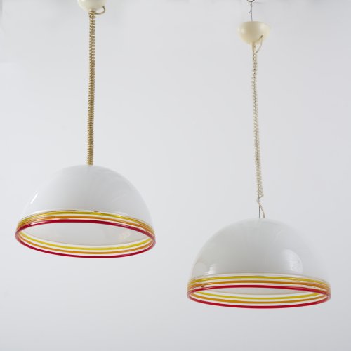 Two ceiling lights, 1980s