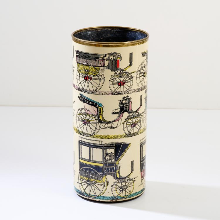 Hauptbild zu Objekt, Schirmst&auml;nder 'Carrozze', 1950er/60er Jahre, Piero Fornasetti, Fornasetti, Mailand, 170A 106