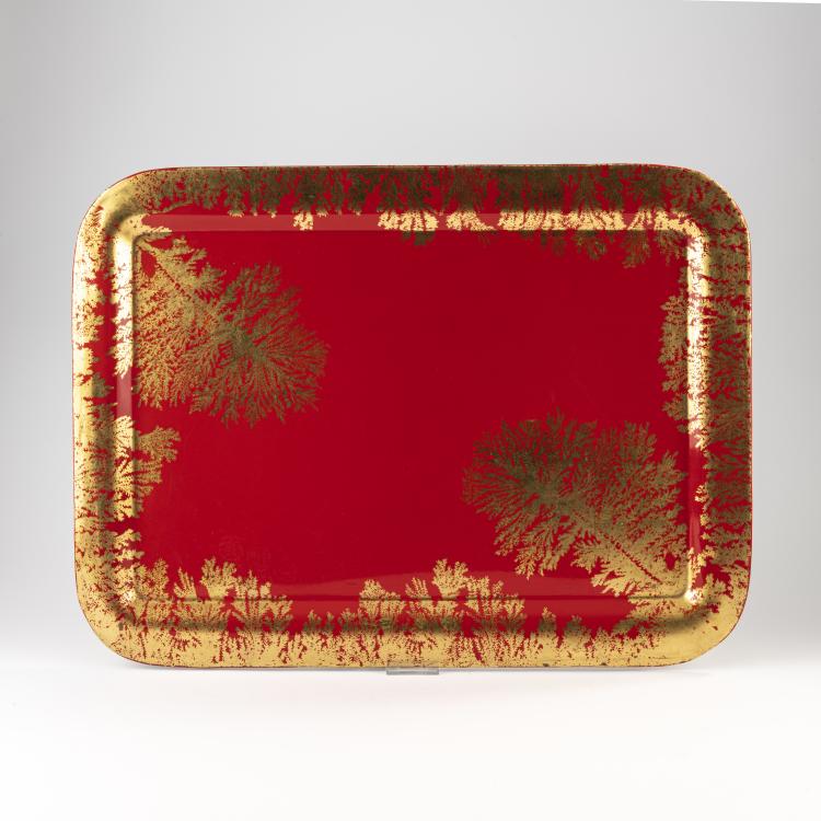 Hauptbild zu Objekt, &lsquo;Alghe Marine&lsquo; tray, 1950s/60s, Piero Fornasetti, Fornasetti, Mailand, 170A 108