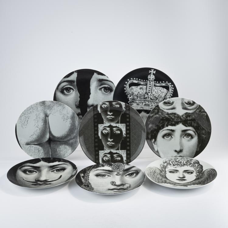 Bild 3 zu Objekt, 15 plates from the 'Tema e variazioni' series, 1950s - 2000s, Piero Fornasetti, Fornasetti, Mailand, 170A 111