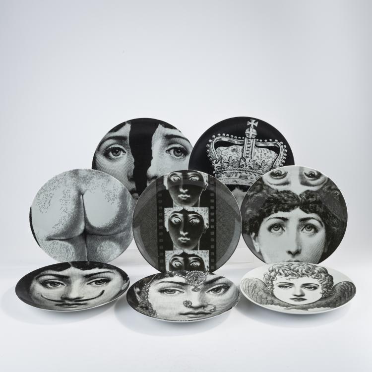 Bild 4 zu Objekt, 15 plates from the 'Tema e variazioni' series, 1950s - 2000s, Piero Fornasetti, Fornasetti, Mailand, 170A 111
