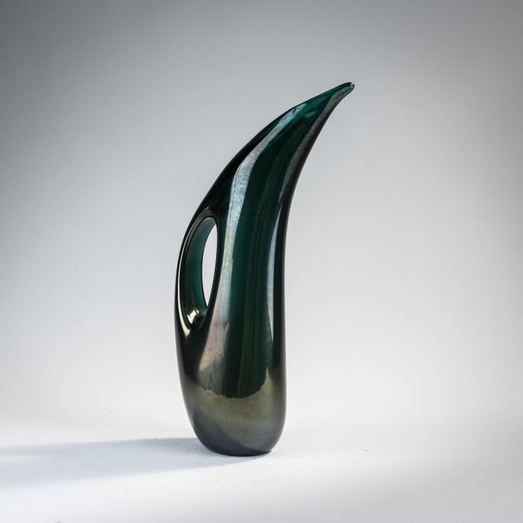 Bild 1 zu Objekt, 'Anse volante' vase, c. 1952, Giorgio Ferro, A.Ve.M., Murano, 170C 675