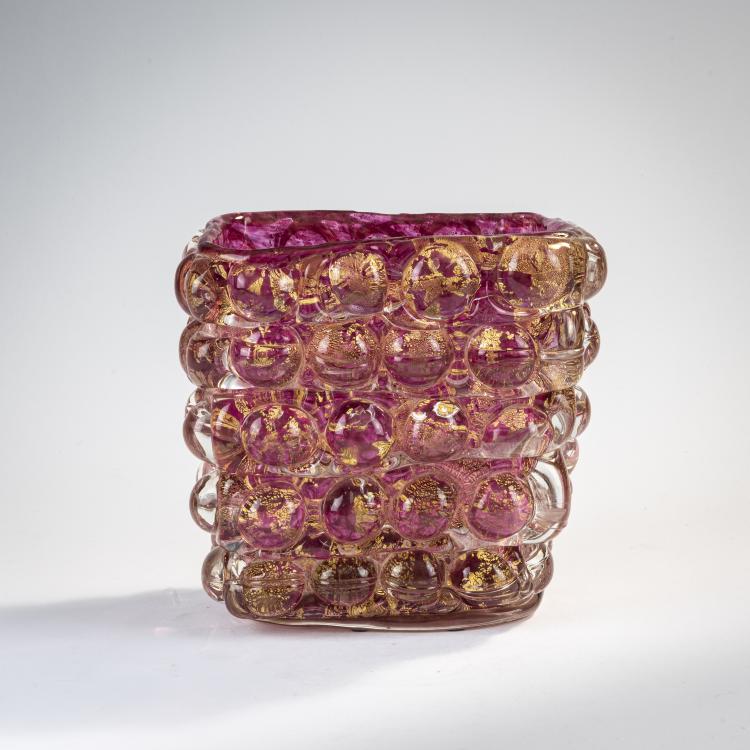 Hauptbild zu Objekt, Vase 'Lenti', 1940, Ercole Barovier, Barovier & Toso, Murano, 170C 607