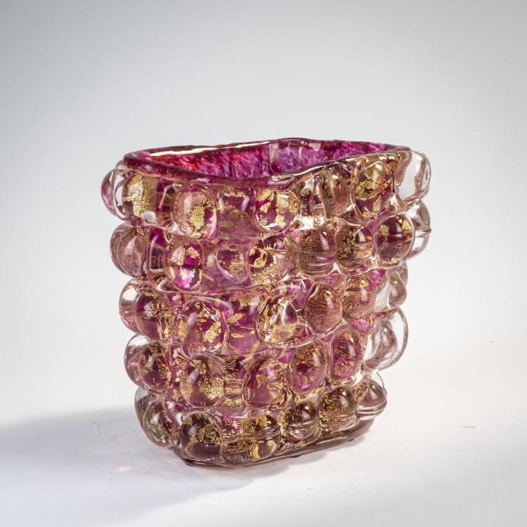 Bild 1 zu Objekt, Vase 'Lenti', 1940, Ercole Barovier, Barovier & Toso, Murano, 170C 607