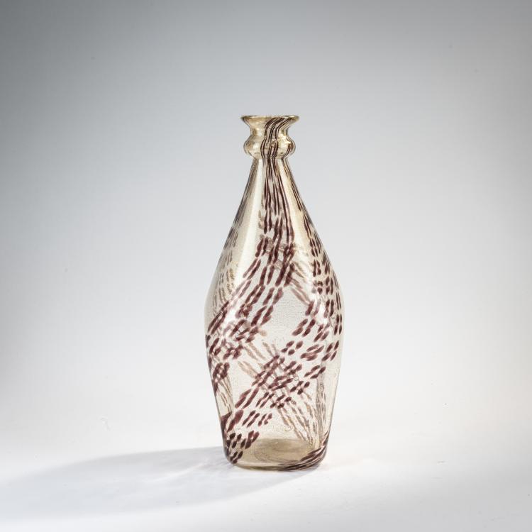 Hauptbild zu Objekt, 'Bulinato ametista' vase, 1950, Ercole Barovier, Barovier & Toso, Murano, 170C 608
