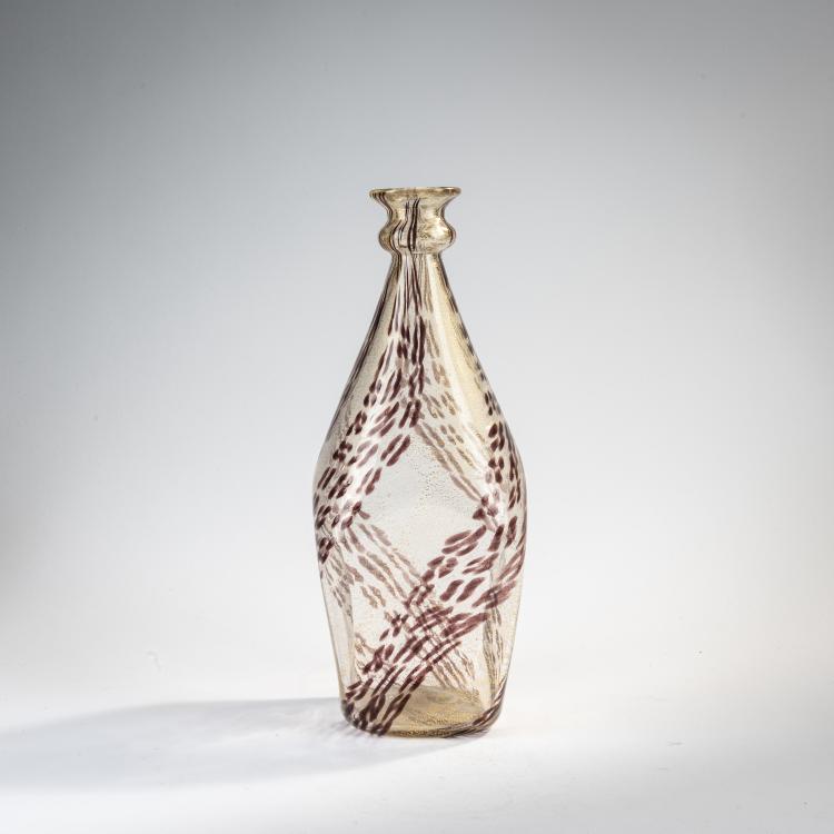 Bild 2 zu Objekt, 'Bulinato ametista' vase, 1950, Ercole Barovier, Barovier & Toso, Murano, 170C 608