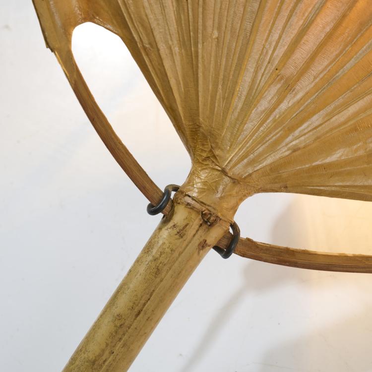 Bild 1 zu Objekt, Two 'Uchiwa III' wall- / floor lamps, 1973, Ingo Maurer, Design M, Maurer, Ingo, M&uuml;nchen, 170B 332