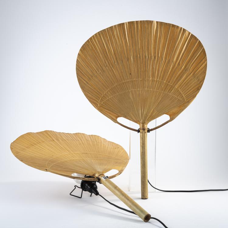 Bild 5 zu Objekt, Two 'Uchiwa III' wall- / floor lamps, 1973, Ingo Maurer, Design M, Maurer, Ingo, M&uuml;nchen, 170B 332