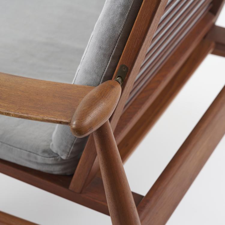 Bild 1 zu Objekt, 'Spade chair - FD 133' easy chair, 1953, Finn Juhl, France & S&oslash;n, Kopenhagen, 170B 403