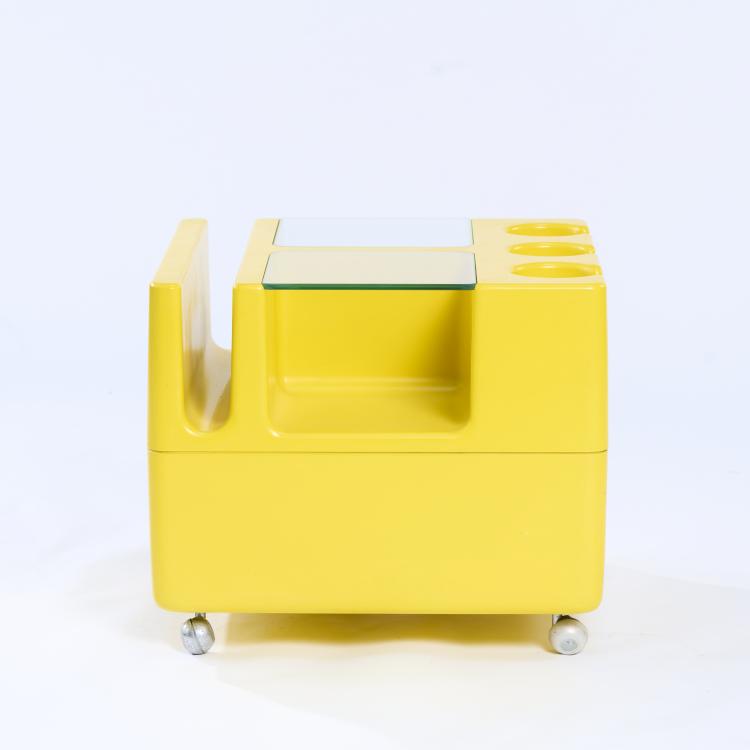 Bild 1 zu Objekt, Beistelltisch / Barwagen, 1970/71, Peter Ghyczy, Horn Collection, Deutschland, 170B 311