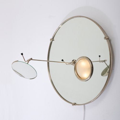 Illuminated wall mirror, c. 1927