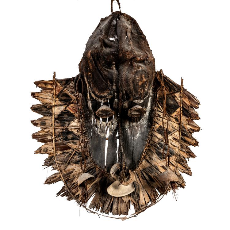 Hauptbild zu Objekt, Giebelmaske, Sepik-Fluss, Neuguinea, 172C 518