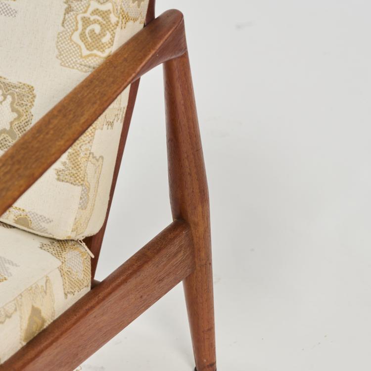 Bild 8 zu Objekt, Two 'Paperknife - Series 121' armchairs, 1956, Kai Kristiansen, Olesen, Magnus, D&auml;nemark, 170B 411