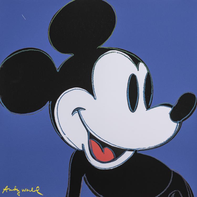 Bild 1 zu Objekt, Portfolio after 'Mickey Mouse', after 1981, Andy Warhol (after), Carnegie Museum of Art Pittsburgh (CMOA) (Publ.), 172C 499