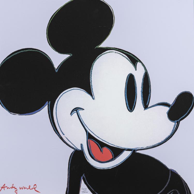 Bild 3 zu Objekt, Portfolio after 'Mickey Mouse', after 1981, Andy Warhol (after), Carnegie Museum of Art Pittsburgh (CMOA) (Publ.), 172C 499