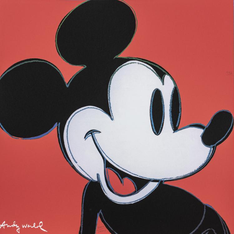 Bild 5 zu Objekt, Portfolio after 'Mickey Mouse', after 1981, Andy Warhol (after), Carnegie Museum of Art Pittsburgh (CMOA) (Publ.), 172C 499