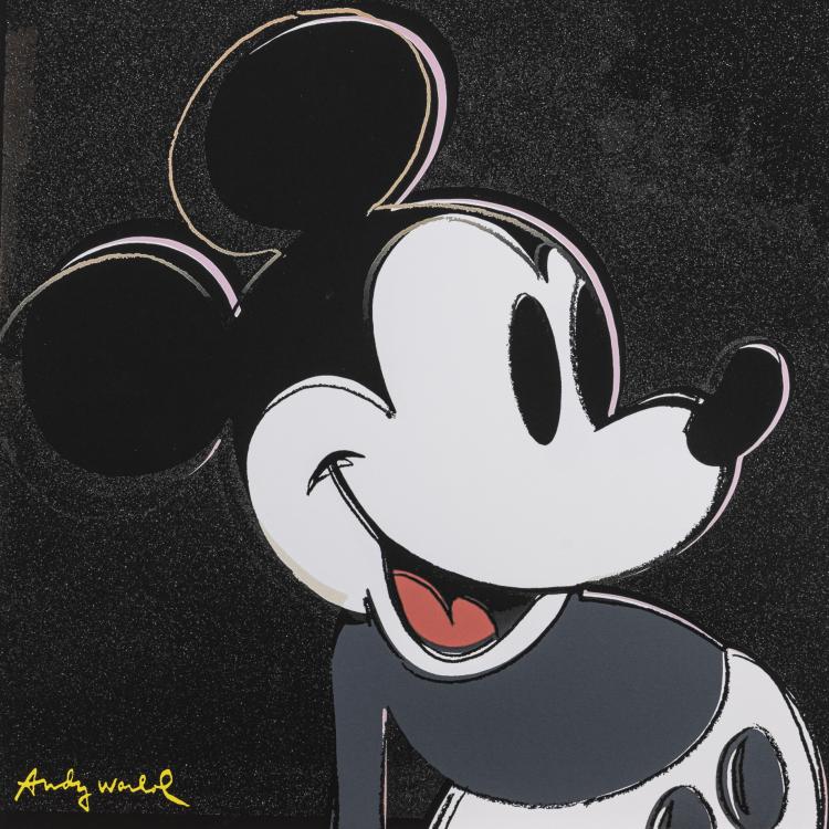 Bild 8 zu Objekt, Portfolio after 'Mickey Mouse', after 1981, Andy Warhol (after), Carnegie Museum of Art Pittsburgh (CMOA) (Publ.), 172C 499