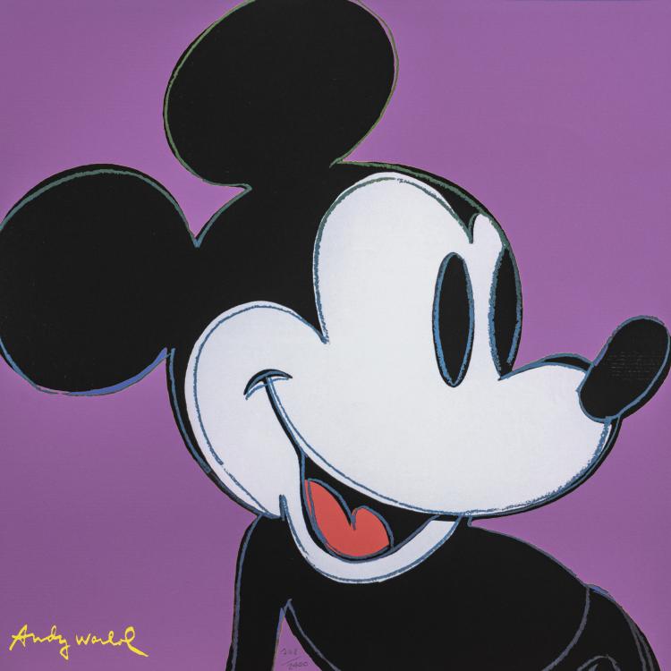 Bild 10 zu Objekt, Portfolio after 'Mickey Mouse', after 1981, Andy Warhol (after), Carnegie Museum of Art Pittsburgh (CMOA) (Publ.), 172C 499