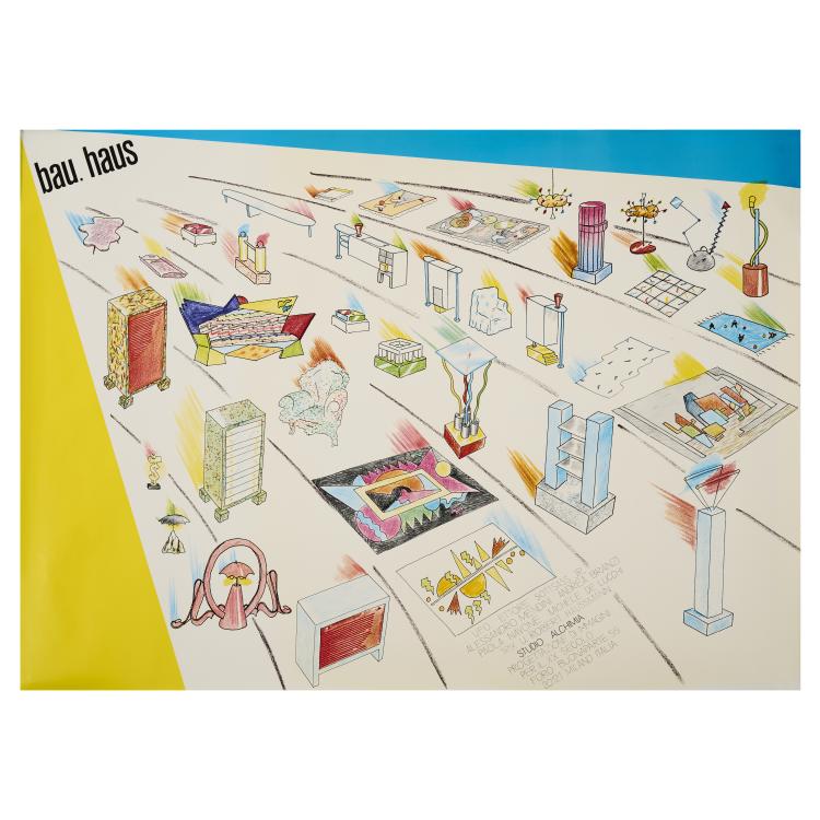 Hauptbild zu Objekt, Drei Plakate, 1981/83, Memphis, Mailand; Alchimia, Mailand, 170A 280