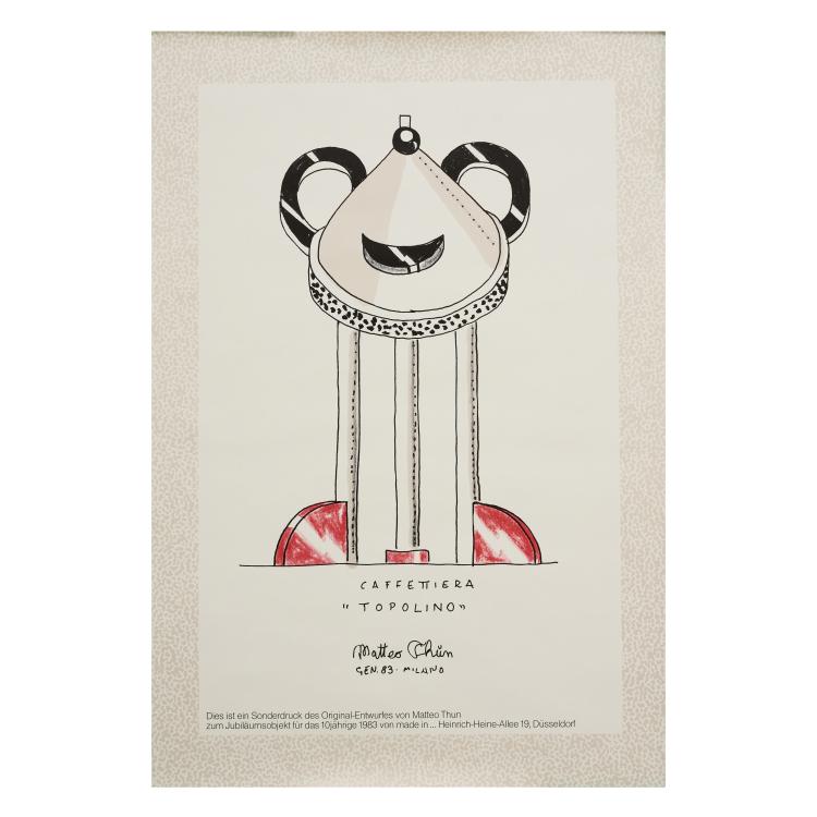 Bild 2 zu Objekt, Drei Plakate, 1981/83, Memphis, Mailand; Alchimia, Mailand, 170A 280