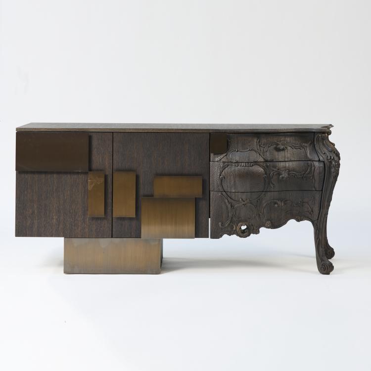 Hauptbild zu Objekt, Sideboard 'Evolution', um 2010, Ferruccio Laviani, Emmemobili, Cantu, Italien, 170A 234