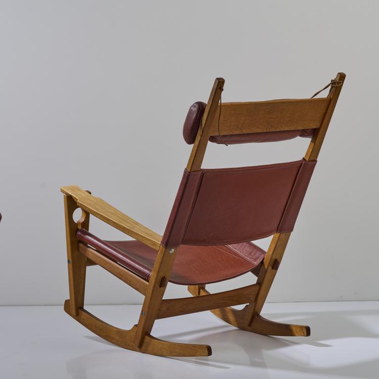 Bild 2 zu Objekt, 'GE-673 - Key Hole' rocking chair, 1967, Hans J. Wegner, Getama, Gedsted, 170B 430
