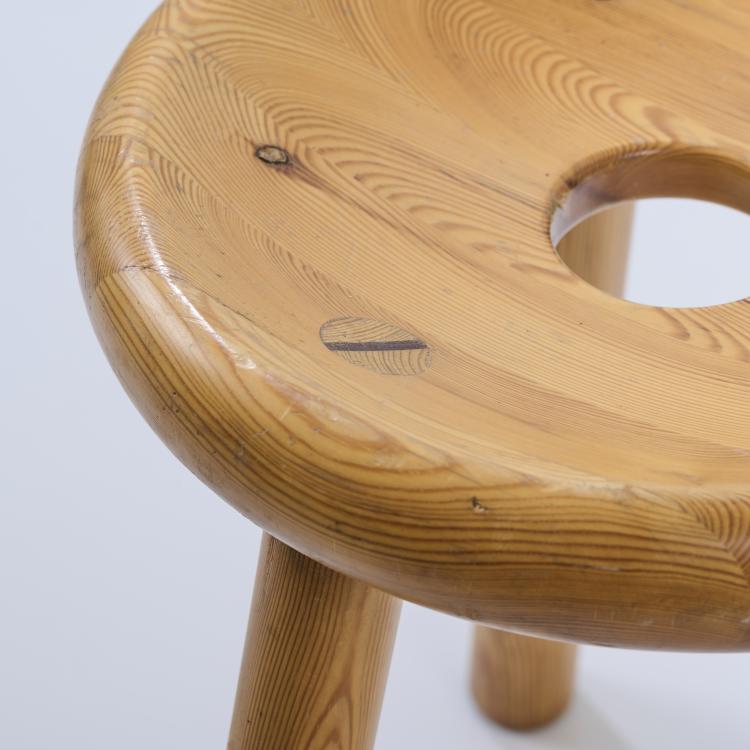 Bild 3 zu Objekt, Stool, 1958, Bertel Gardberg, Noormarkkun K&auml;sity&ouml;t; Artek, Helsinki, 170B 420