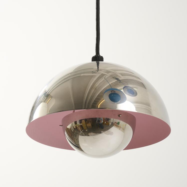 Bild 7 zu Objekt, Sechs Deckenleuchten 'Flowerpot', 1968, Verner Panton, Poulsen, Louis, Kopenhagen, 170B 438