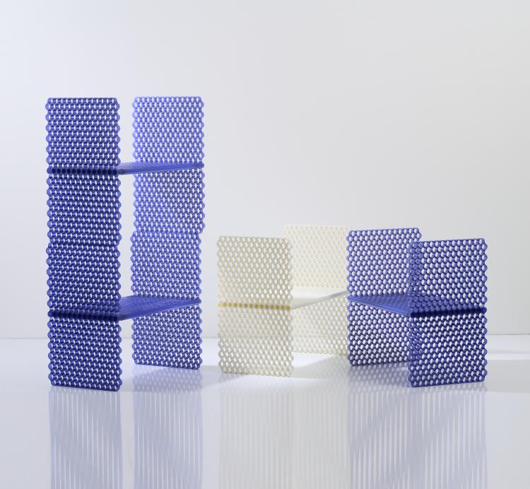 Bild 1 zu Objekt, Shelving system 'H&H', 1999, Ron Arad, Kartell, Noviglio, 170B 388