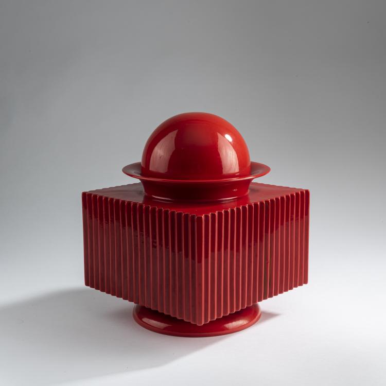 Hauptbild zu Objekt, Lidded box, c. 1969, Sergio Asti, Cedit (ceramiche d&rsquo;Italia), Mailand, 170A 277