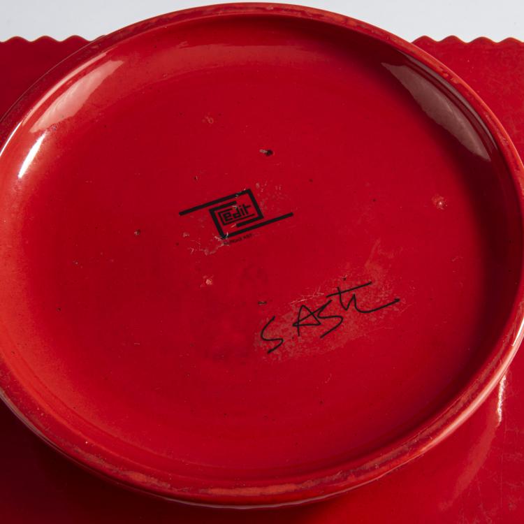 Bild 3 zu Objekt, Lidded box, c. 1969, Sergio Asti, Cedit (ceramiche d&rsquo;Italia), Mailand, 170A 277