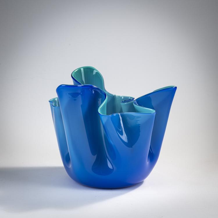 Bild 1 zu Objekt, 'Fazzoletto' vase, c. 1949, Fulvio Bianconi, Venini & C., Murano, 170C 544