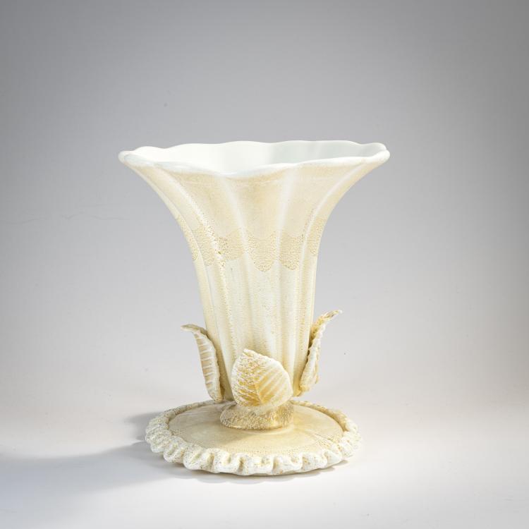 Bild 2 zu Objekt, 'Cornucopia' vase, c. 1948/49, Fulvio Bianconi, Venini & C., Murano, 170C 551