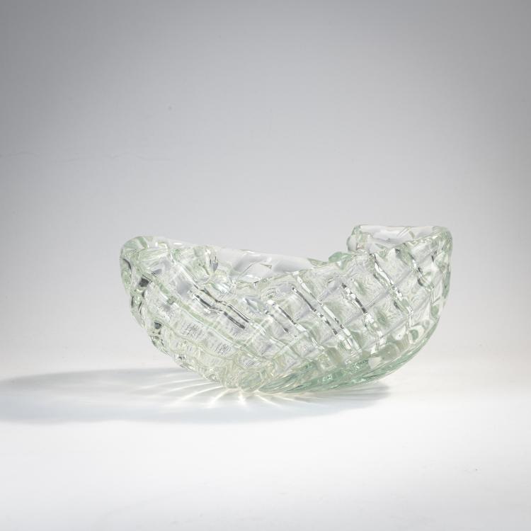 Hauptbild zu Objekt, Schale 'Diamante', 1934-36, Paolo Venini, Venini & C., Murano, 170C 531