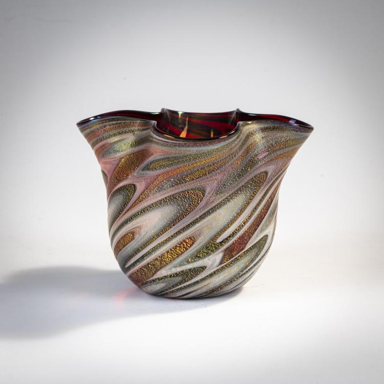 Hauptbild zu Objekt, 'Variegato' vase, 1950, Cenedese, Gino, Murano, 170C 685