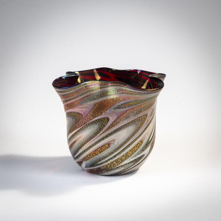 Bild 1 zu Objekt, 'Variegato' vase, 1950, Cenedese, Gino, Murano, 170C 685