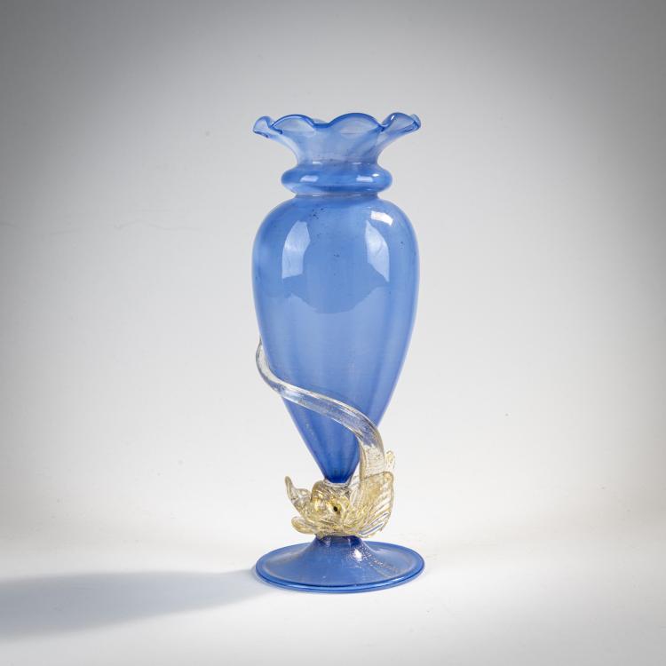 Hauptbild zu Objekt, Vase, c. 1933, Barovier Seguso & Ferro, Murano, 170C 512