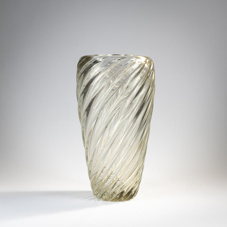 Hauptbild zu Objekt, Vase 'A coste', um 1935, Venini & C., Murano, 170C 532