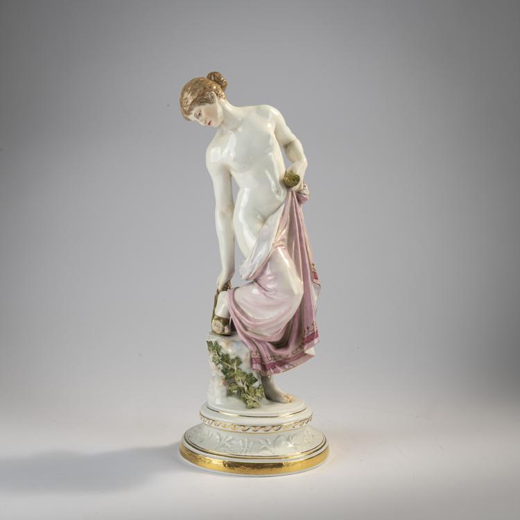 Bild 3 zu Objekt, 'After the Bath', 1893, Robert Ockelmann, Meissen, KPM, 171C 516