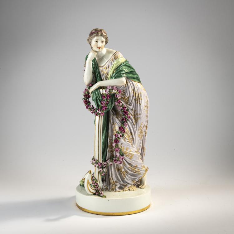 Hauptbild zu Objekt, 'Die Hoffnung', 1781/82, Christian Gottfried J&uuml;chtzer, Meissen, KPM, 171C 507